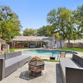DFW Mid-Cities Oasis with Pool, Hot Tub and Fire Pit