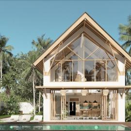 Luxury villa Kupu Kupu, 160m from beach, hotel in Nusa Lembongan