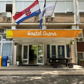 Hostel Arena, hotel Zágrábban