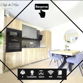 Incroyable T2 neuf et spacieux - Garage privé