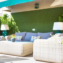 AMAZING ROOFTOP, 70 M TERRACE,Pool,BEACH,PARKING