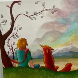 Le Petit Prince et la Rose