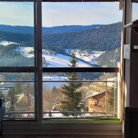 Lumineux studio vue montagne cote 2000