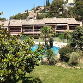 Appartement T2 avec Piscine 300m plage et crique