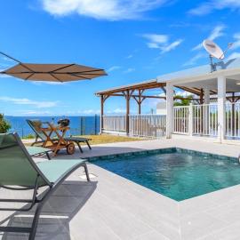 Villa L'Echo des vagues avec piscine et vue mer