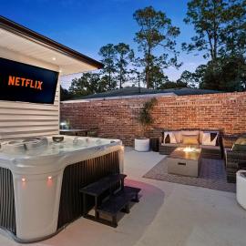 New 5 Star Luxury Putting Green Hot Tub EV Fire Pit 5Min From The Masters