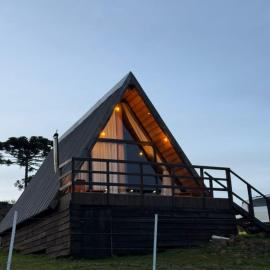 Chalé A-Frame da Fazenda, hotel in Bom Jardim da Serra