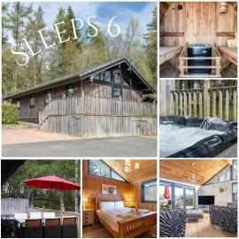 Cabin W Hot Tub, Sauna, King Beds, National Park, hotel a Otterburn