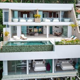 20% OFF ! 200 m to the Beach, 180° Amazing Seaview