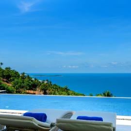 BLUE TIGER Luxury Pool Villa Koh Samui, hotelli Koh Samuilla