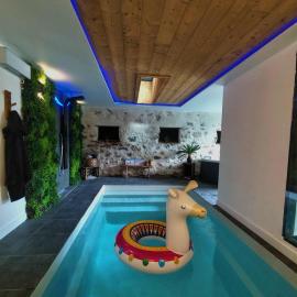 La Grange Piscine Indoor Pool and Spa Lake Annecy, hotel sa Lathuile