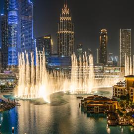 Panoramic Burj 5br Condo with Full Led & Fountain View