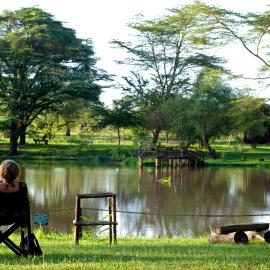 Voyager Ziwani Tented Camp, hotelli kohteessa Ziwani