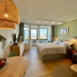 Apartment Hygge mit Ostseeblick、Wendtorfのホテル