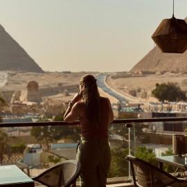 Sahara Pyramids Inn, hotel i Kairo