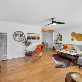 Mid-Century Modern Home Canyon Views with Fenced Yard