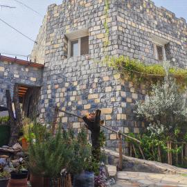 Al Jabal Alakhdar Bayt alhagar residance الجبل الأخضر بيت الحجر شاليه