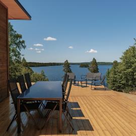 Holiday home with sauna and lake view in scenic Lonashult, hotel a Lönashult