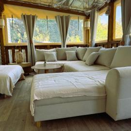 Mobil home Premium super cosy entre Lac et Océan