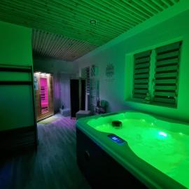 Évasion Relaxante 4 personnes Spa, sauna et calme