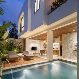 Solaya Villas Canggu、チャングーのホテル
