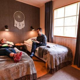 Isokenkäisten Klubi - Wilderness Lodge, hotel v destinácii Kiviperä