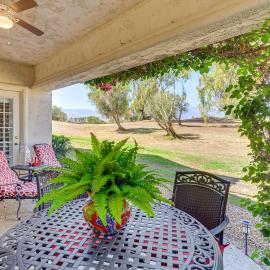 Golf Course View & Pool Access: Palm Desert Condo