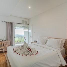 Jatiluwih Santya Loka Lodge & Twin Waterfall by Manara, hotell i Desa Jatiluwih