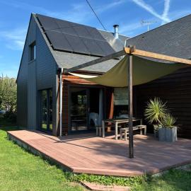 Grande maison en bois eco-responsable proche de la mer