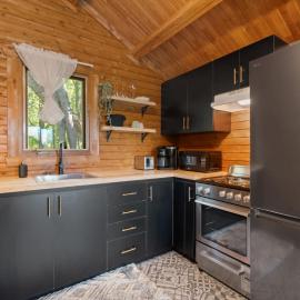 Chalet 1 cuisine - Domaine de l'Archipel, hotell i Sorel