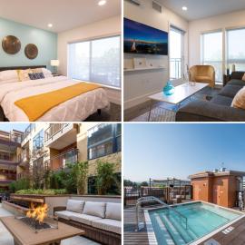 Downtown-Elevator-King Bed-Garage Parking-Laundry, hotel di Walnut Creek