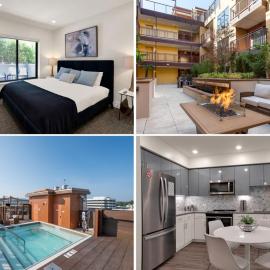 Elevator-King Bed-Walk Downtown-Free Garage Parking-Laundry, hotel di Walnut Creek