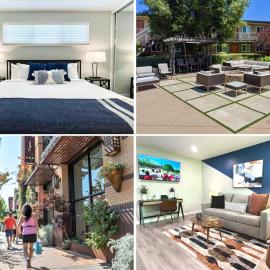 Downtown-King Bed-Top Floor-Parking-Wi-Fi, hotel v destinaci Walnut Creek