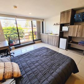 S08 MASTER SUITE Premium TEC CEM con Cocineta WiFi Balcón Parking Terraza: Meksiko'da bir otel