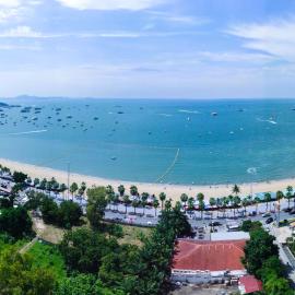 Pattaya Beach View Talay 6 by AEGEAN Suite Condo, hotel in Pattaya