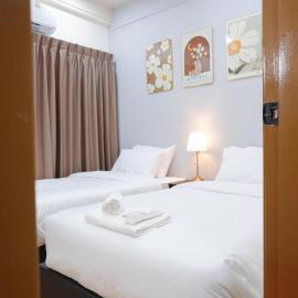CozyTwin Bed วิวระเบียง เจริญนคร