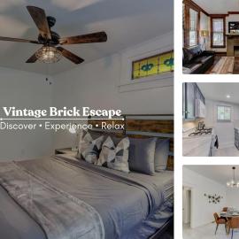 Spacious 3-in-1 Vintage Brick Escape