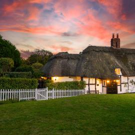 Castle Hill Cottage on a Scheduled Monument