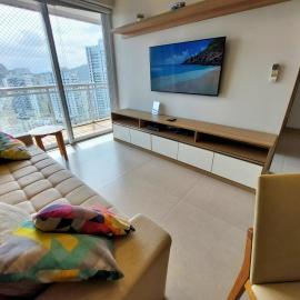 Book Santos Unlimited 2111 - Vista Mar & Piscina, hotel in Campo Grande