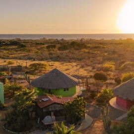Hotel ecoturístico Casitas el Salitral, hotell i El Pescadero