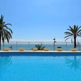 La mar en calma - Calafell platja