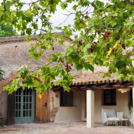 Accommodation in a 13th century Catalan farmhouse