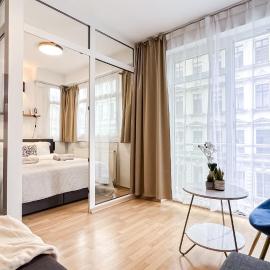 Leipzig में, होटल Sunshine City Apartment - Leipzig Zentrum - Kostenfreier Tiefgaragenstellplatz