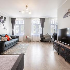 Modern studio in Siena Tirgus โรงแรมในรีกา