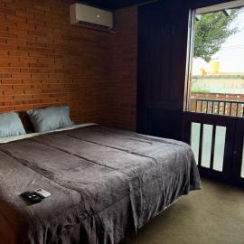 Suíte king com ar condicionado, hotel em Botucatu