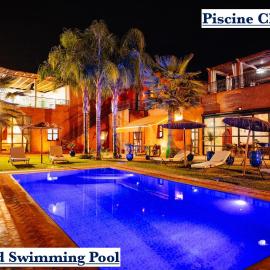 Villa Scil de luxe, Piscine chauffée, 3 Suites, Hamam, Jacuzzi extérieur, Bar détente avec Billard, salle de sport, service Baby Sitter, option gouvernante, vue sur l'Atlas, Parkings Privé, Pas de Vis à Vis !