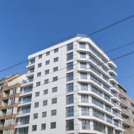 Luxueus nieuw zonnig hoekappartement SEAVIEW Heldenplein - ruime garagebox - 2 fietsen
