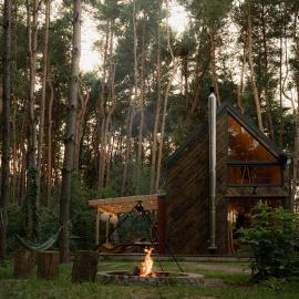 Agroturystyka Kostomloty nad Bugiem domek leśny, hotel em Kostomłoty
