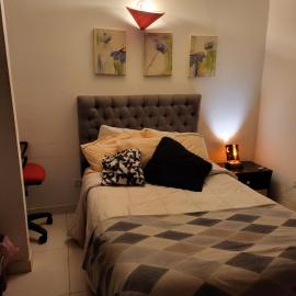 Apartastudio con baño privado y chimenea