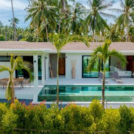 Villa MAÏA, Maenam, 3 BR, Private Pool, hotel en Koh Samui